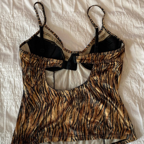 Vintage Cheetah/Leopard Print Lingerie - Picture 2 of 2